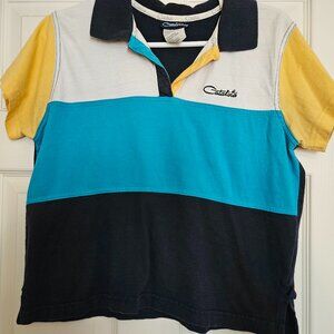 Cropped Women's Polo Shirt - Size Medium